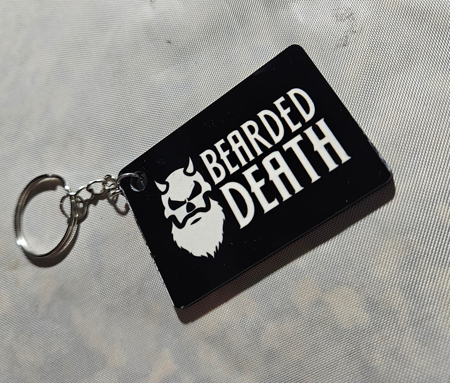 BEARDED DEATH KEYCHAIN