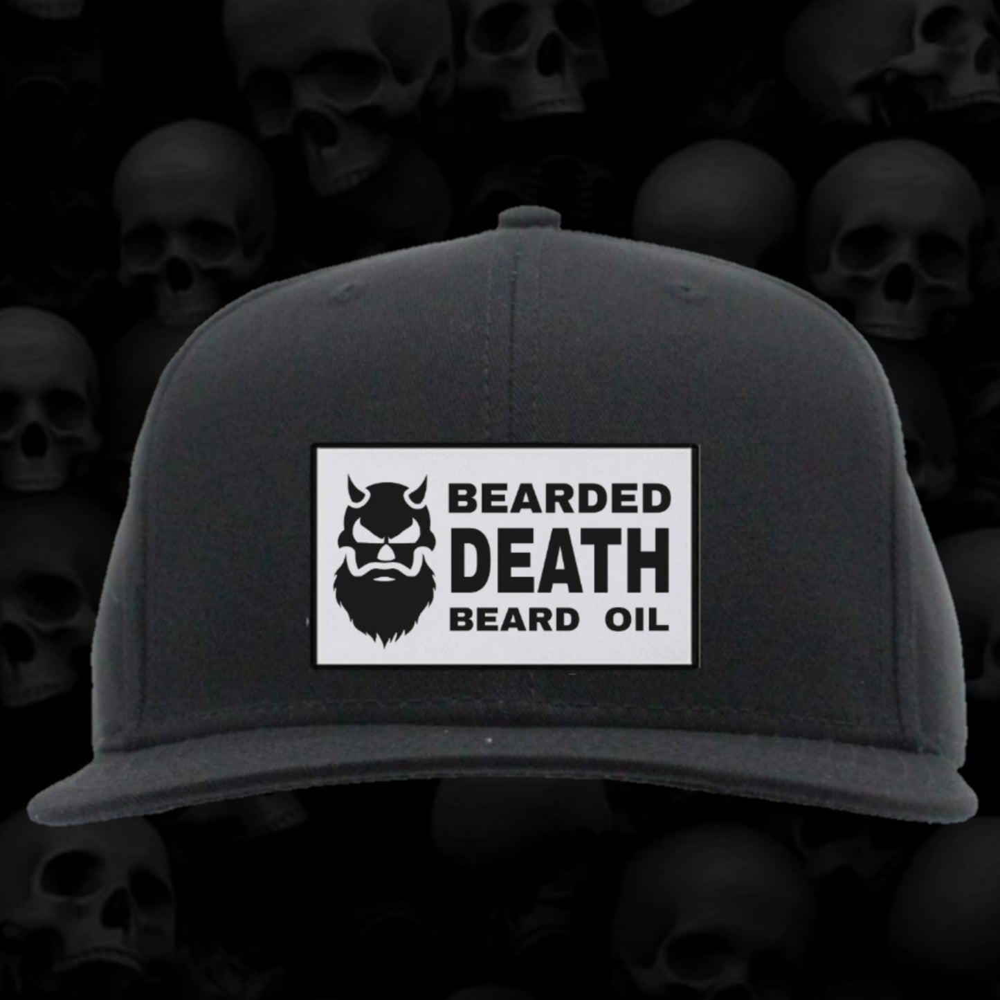 BEARDED DEATH SNAPBACK HATS