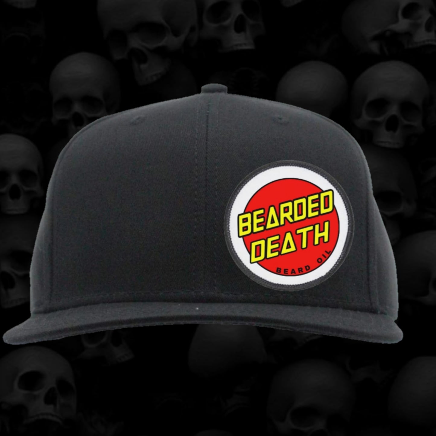 BEARDED DEATH SNAPBACK HATS