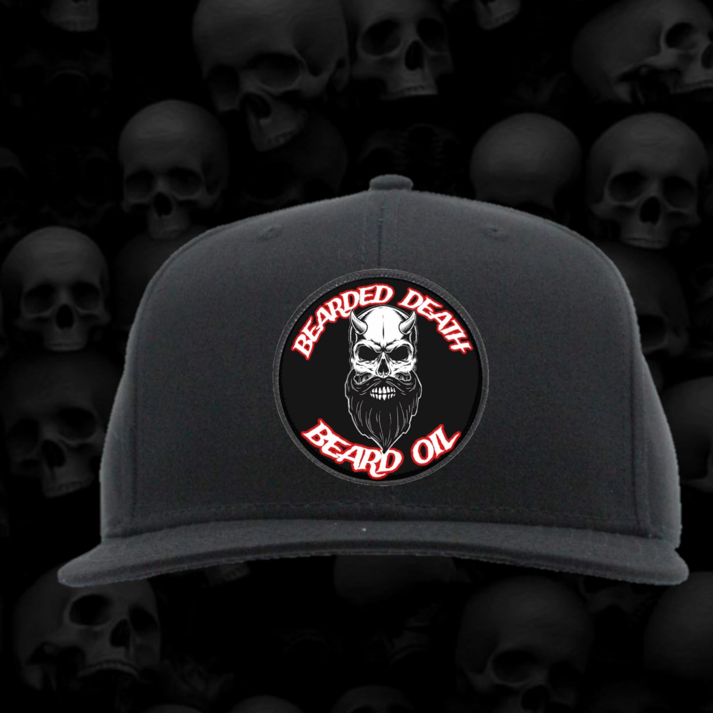 BEARDED DEATH SNAPBACK HATS