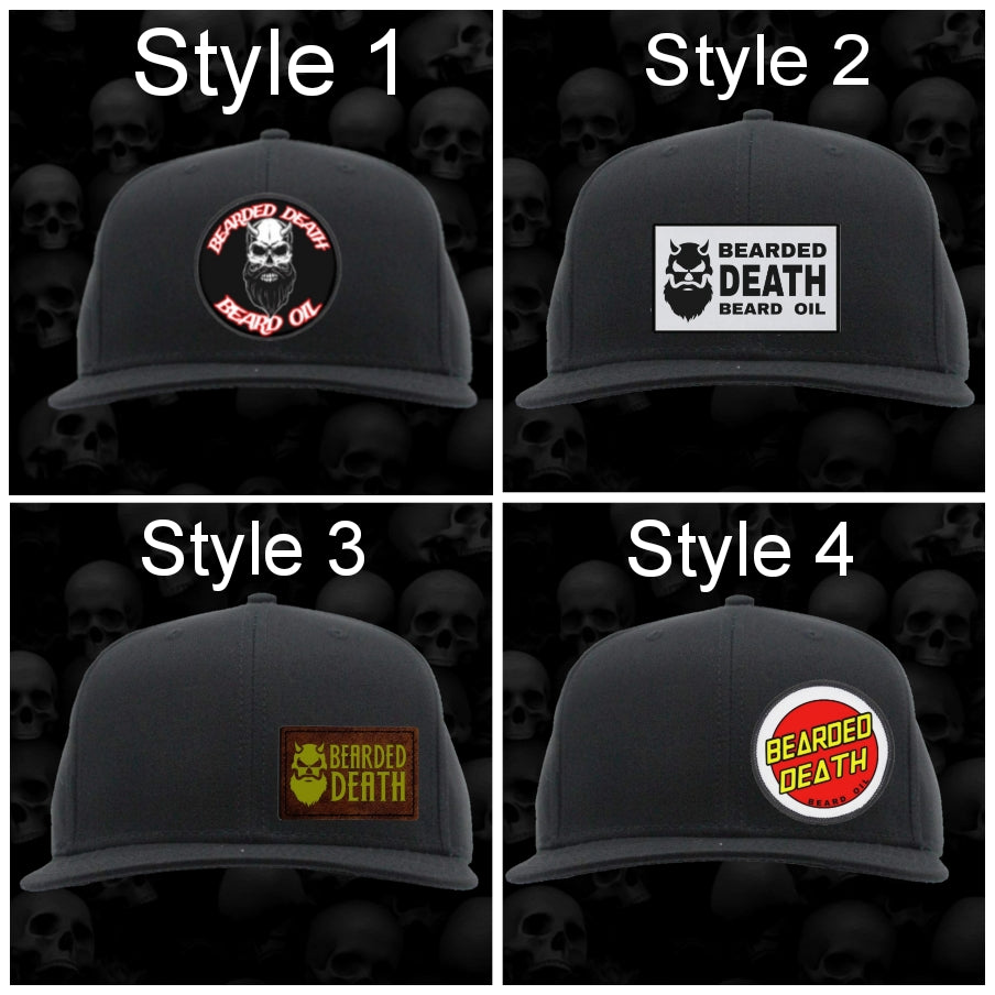 BEARDED DEATH SNAPBACK HATS