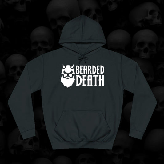 BEARDED DEATH 2.0 LOGO UNISEX HOODIE