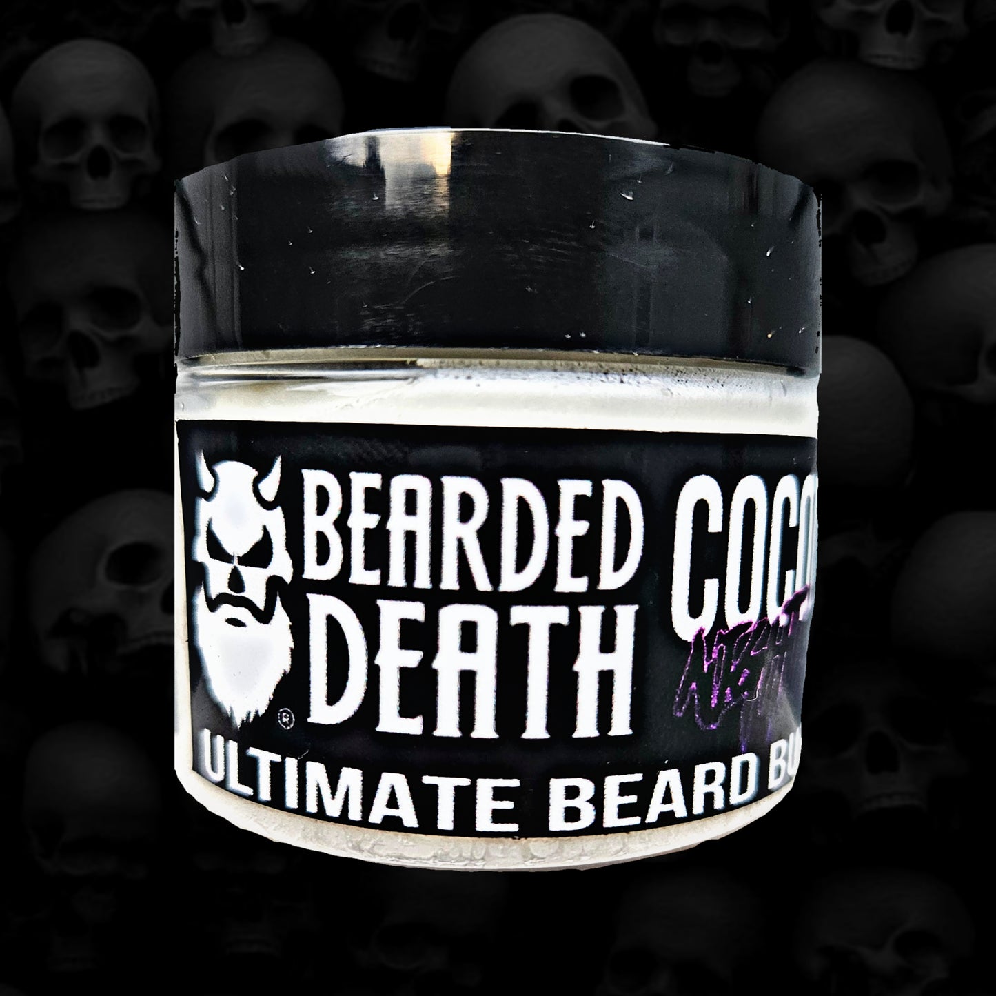 BEARDED DEATH COCONUT NIGHTMARE BEARD BUTTER 2oz.