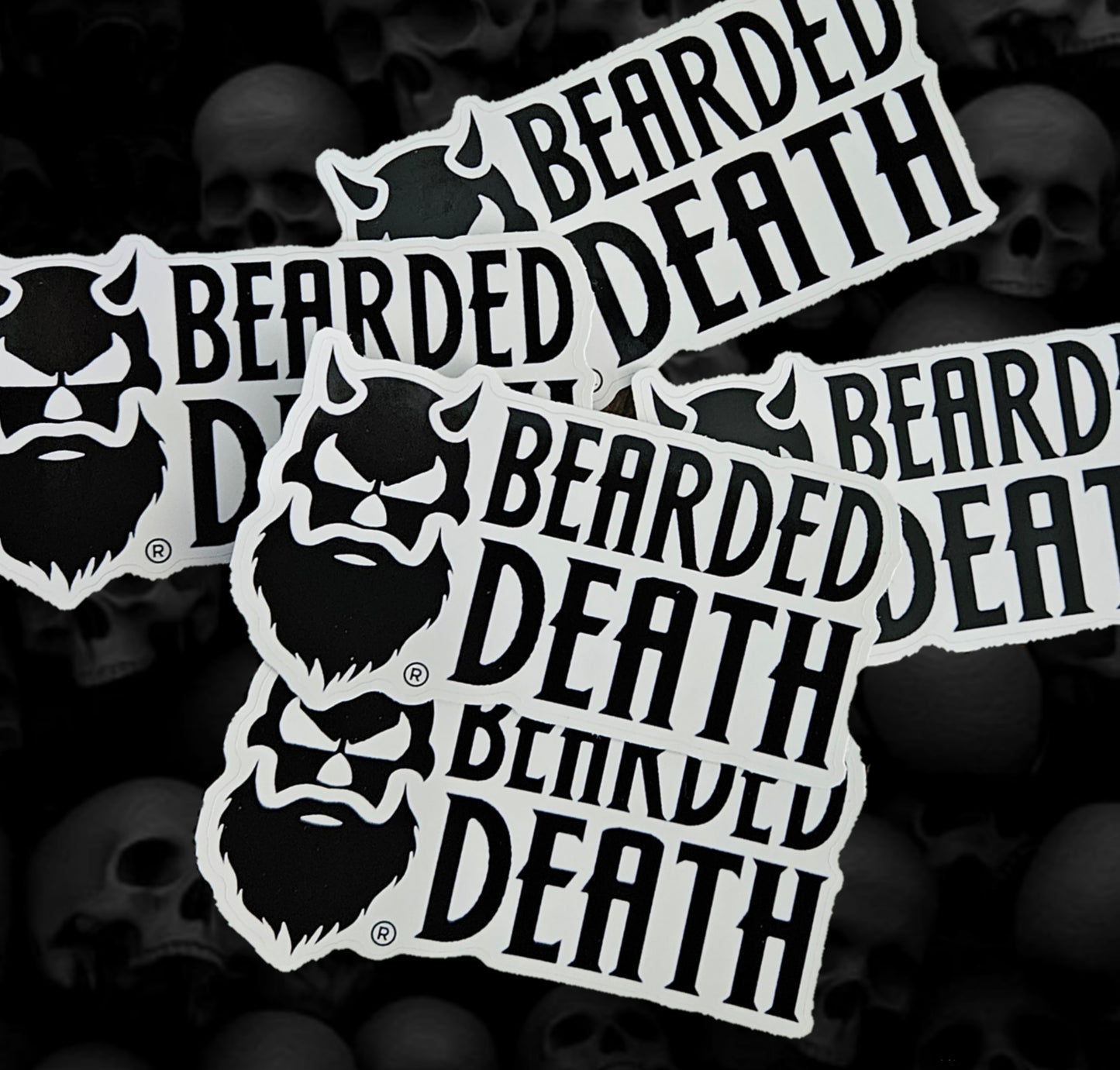 BEARDED DEATH STICKER PACK