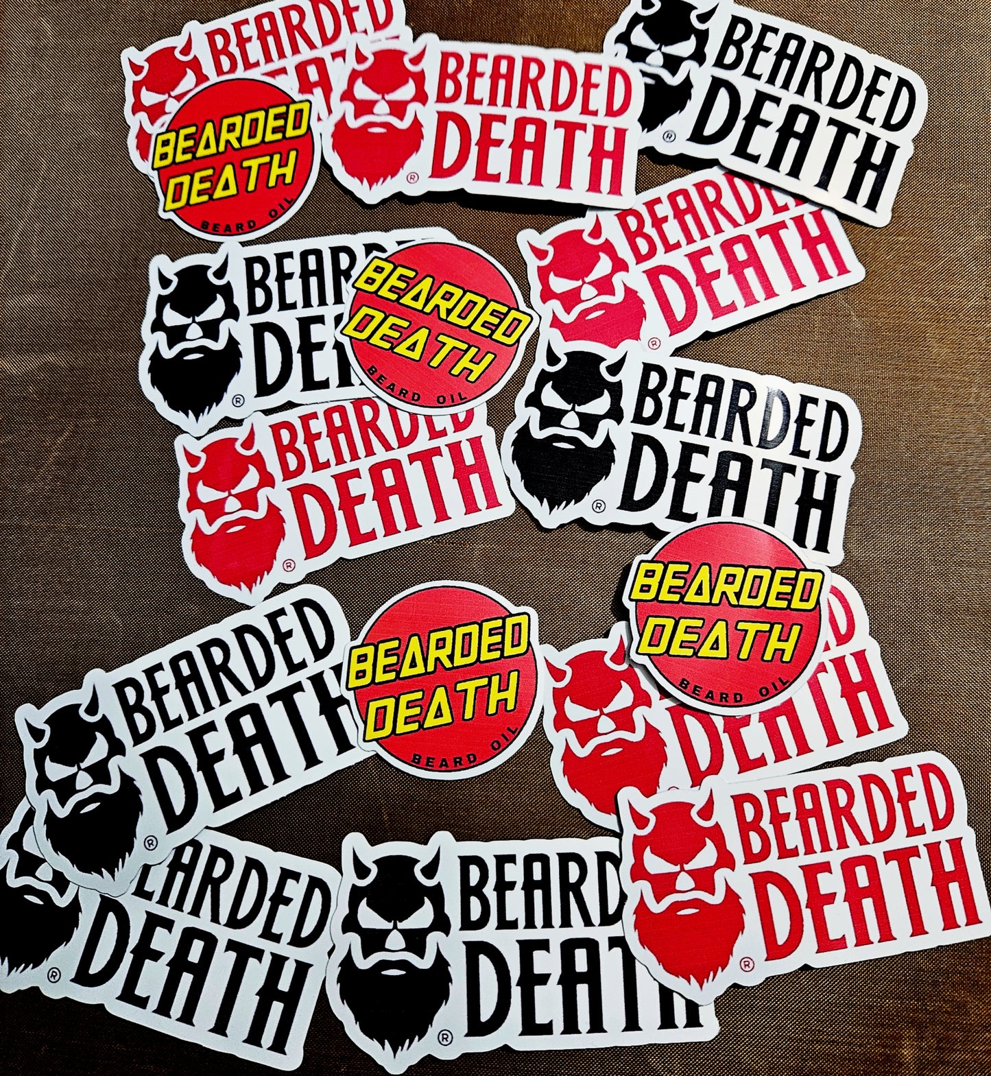 BEARDED DEATH STICKER PACK