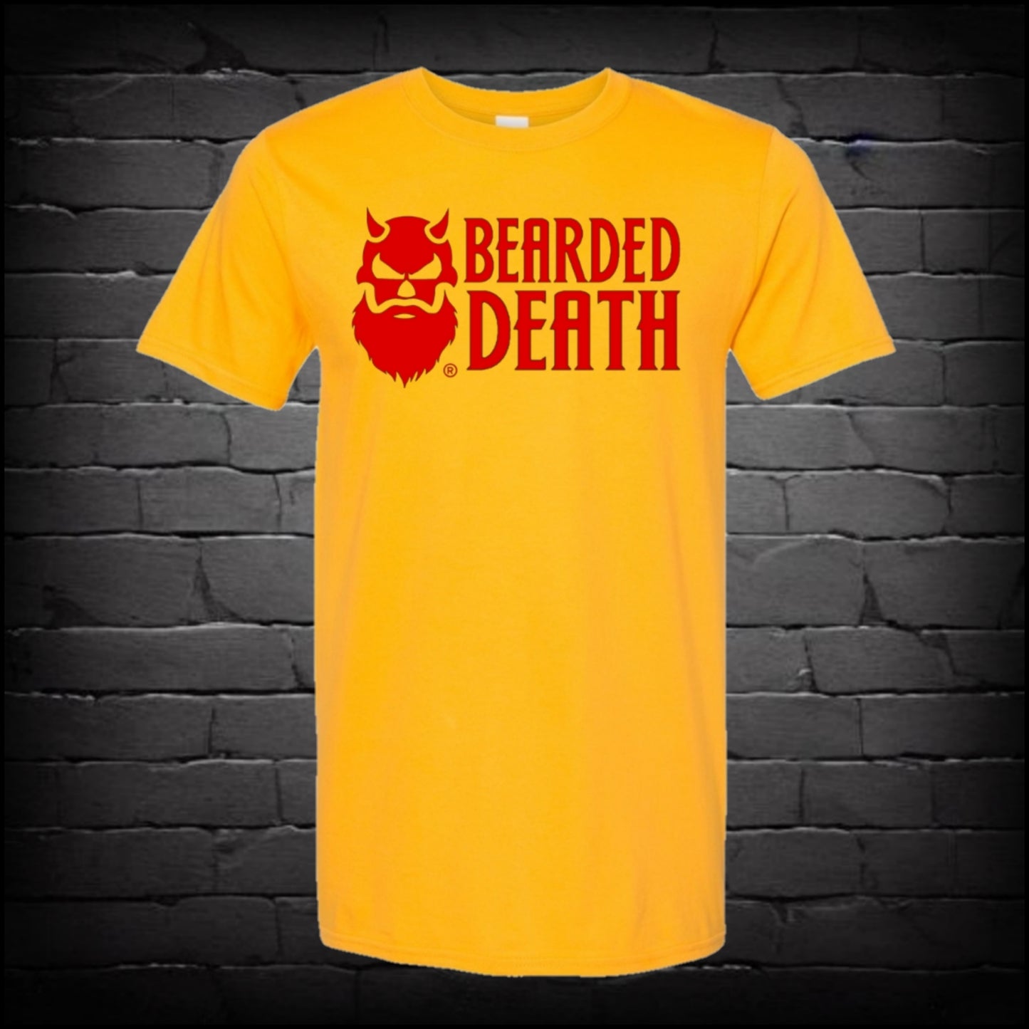 BEARDED DEATH "BRIGHTS" 2.0 LOGO T SHIRTS