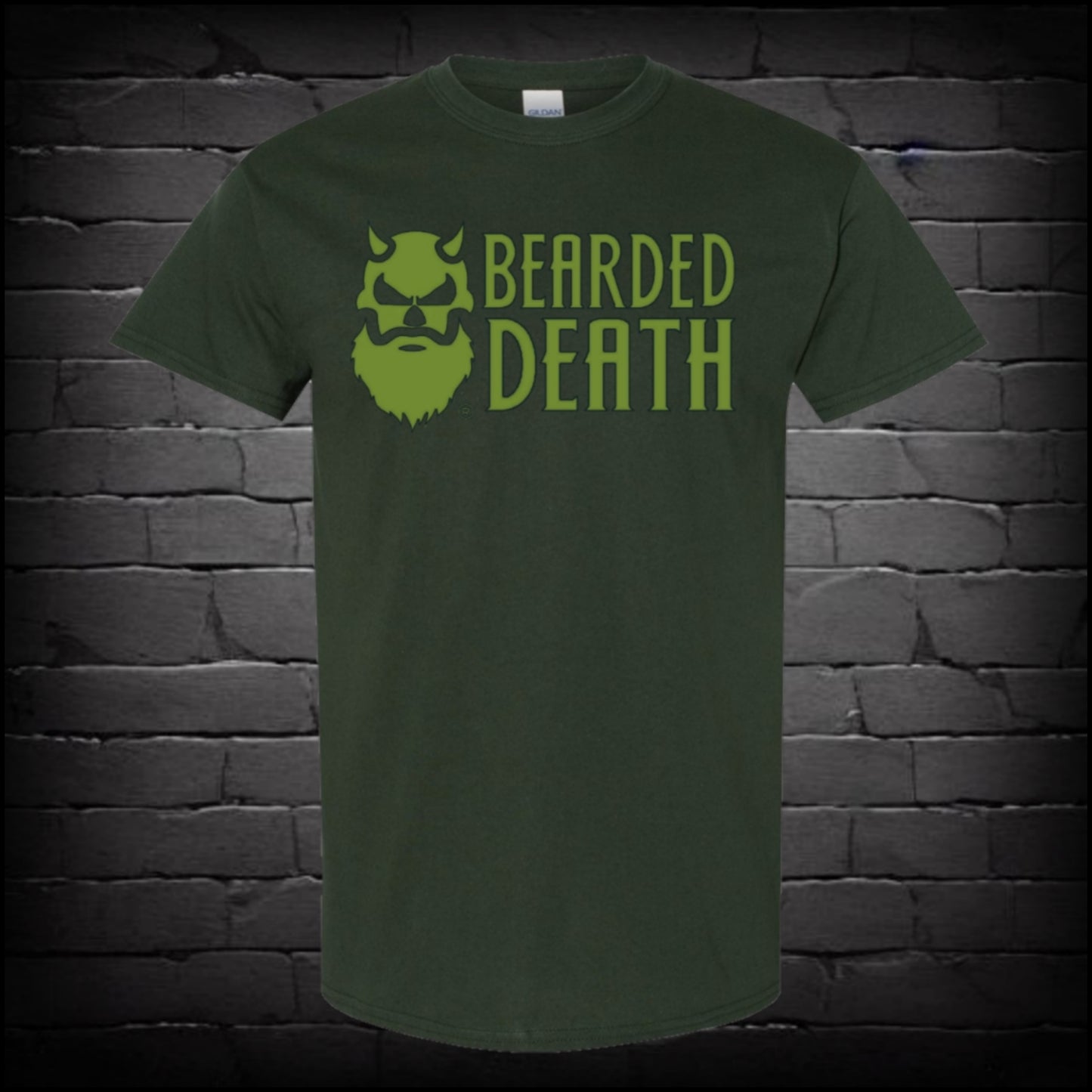 BEARDED DEATH "BRIGHTS" 2.0 LOGO T SHIRTS