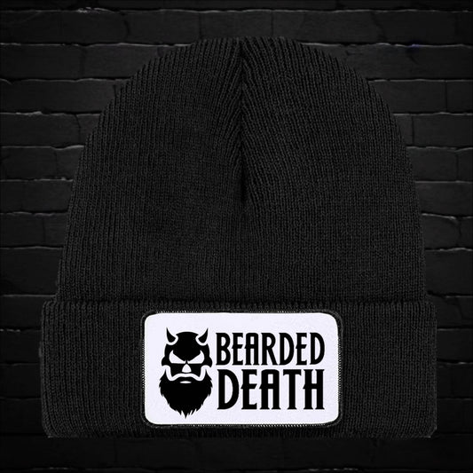 BEARDED DEATH BEARD KNIT BEANIE