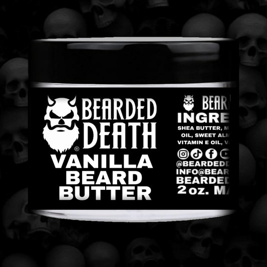 BEARDED DEATH VANILLA BEARD BUTTER 2 oz.