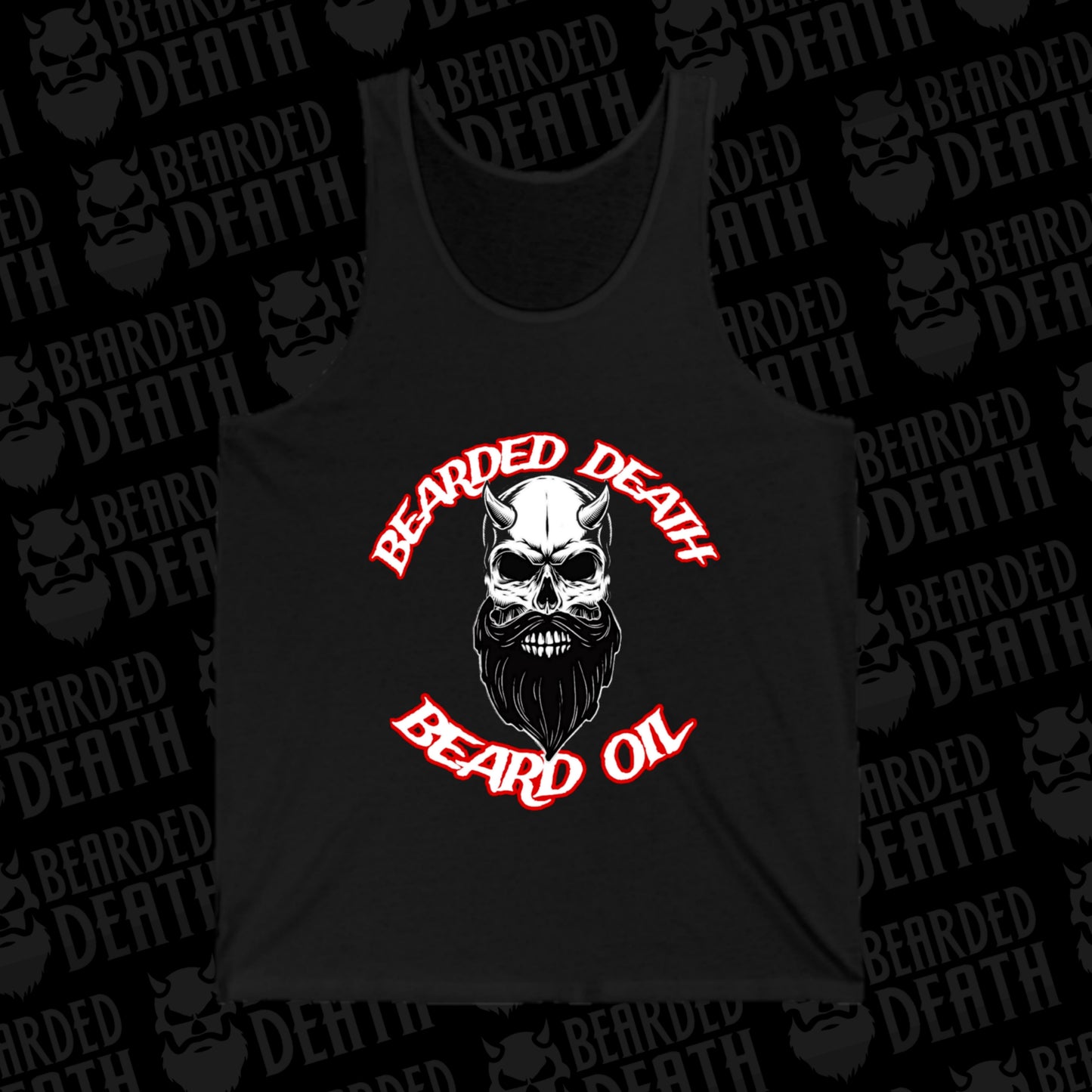 BEARDED DEATH OG LOGO TANK TOP