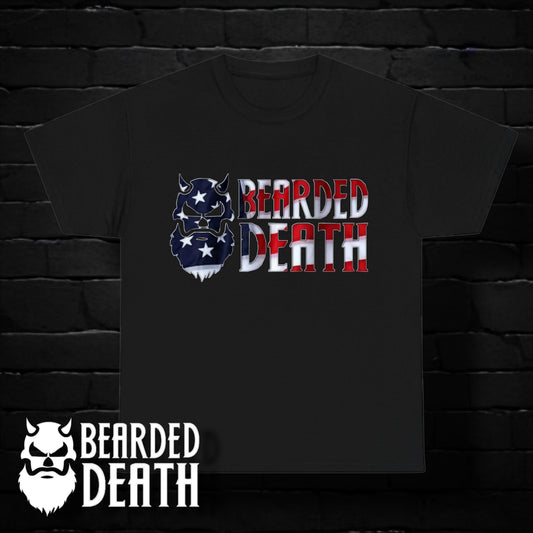 BEARDED DEATH 'MERICA T SHIRT