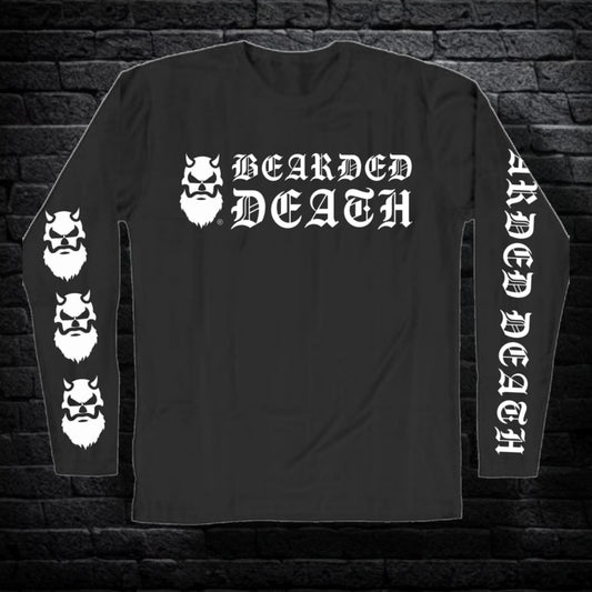 BEARDED DEATH 'OLD ENGLISH' LONG-SLEEVE SHIRT