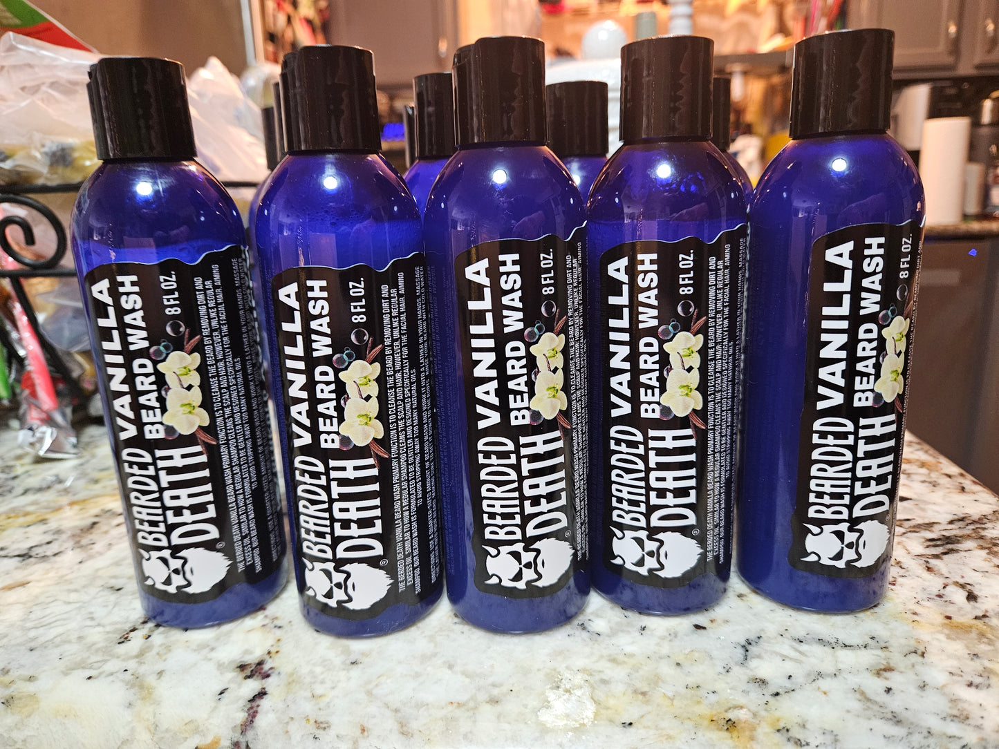 BEARDED DEATH COCONUT NIGHTMARE ULTIMATE BEARD WASH 8 oz.