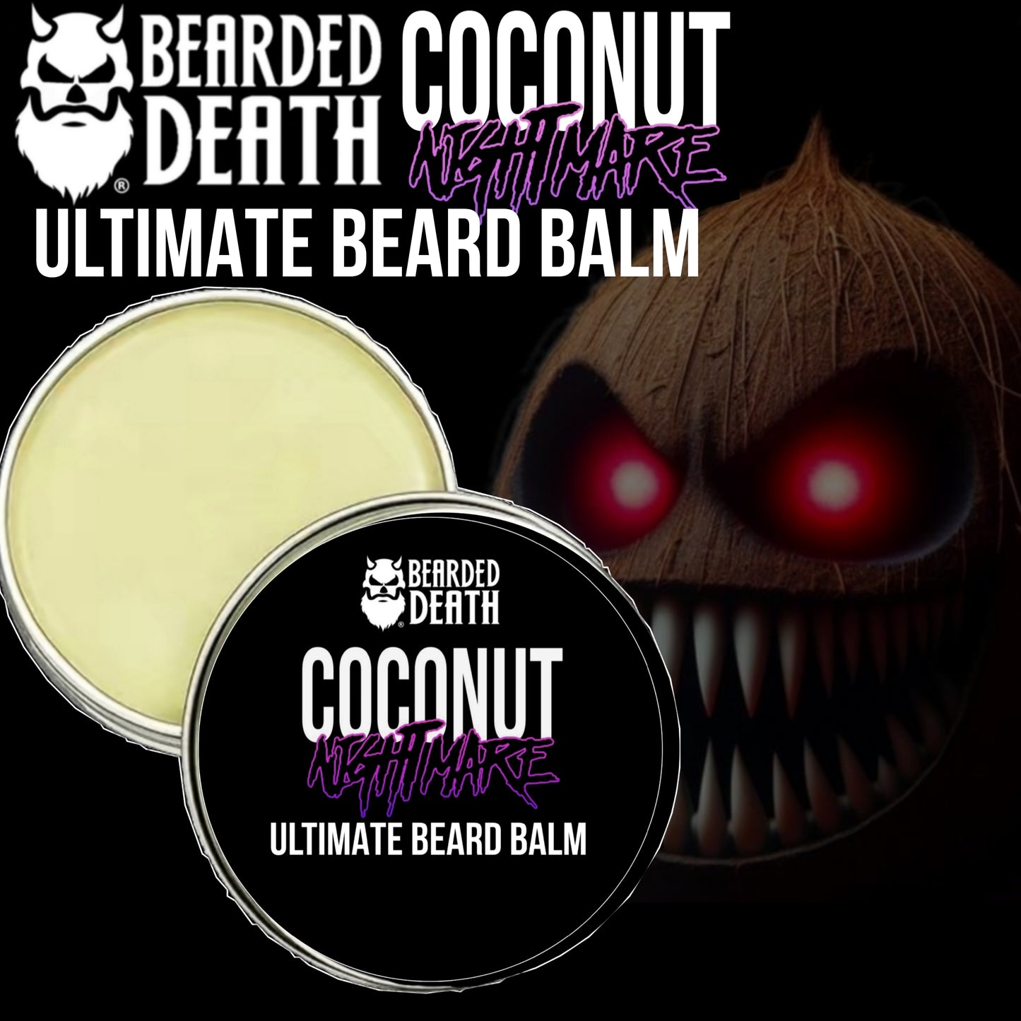 COCONUT NIGHTMARE ULTIMATE BEARD BALM 1 oz