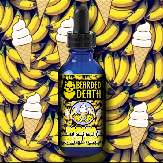 BEARDED DEATH BANANA CREAM DREAM BEARD OIL 1 oz