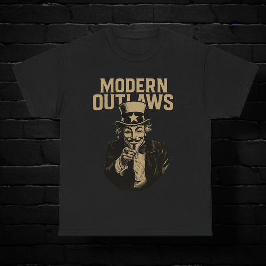 BEARDED DEATH/ MODERN OUTLAWS T SHIRT