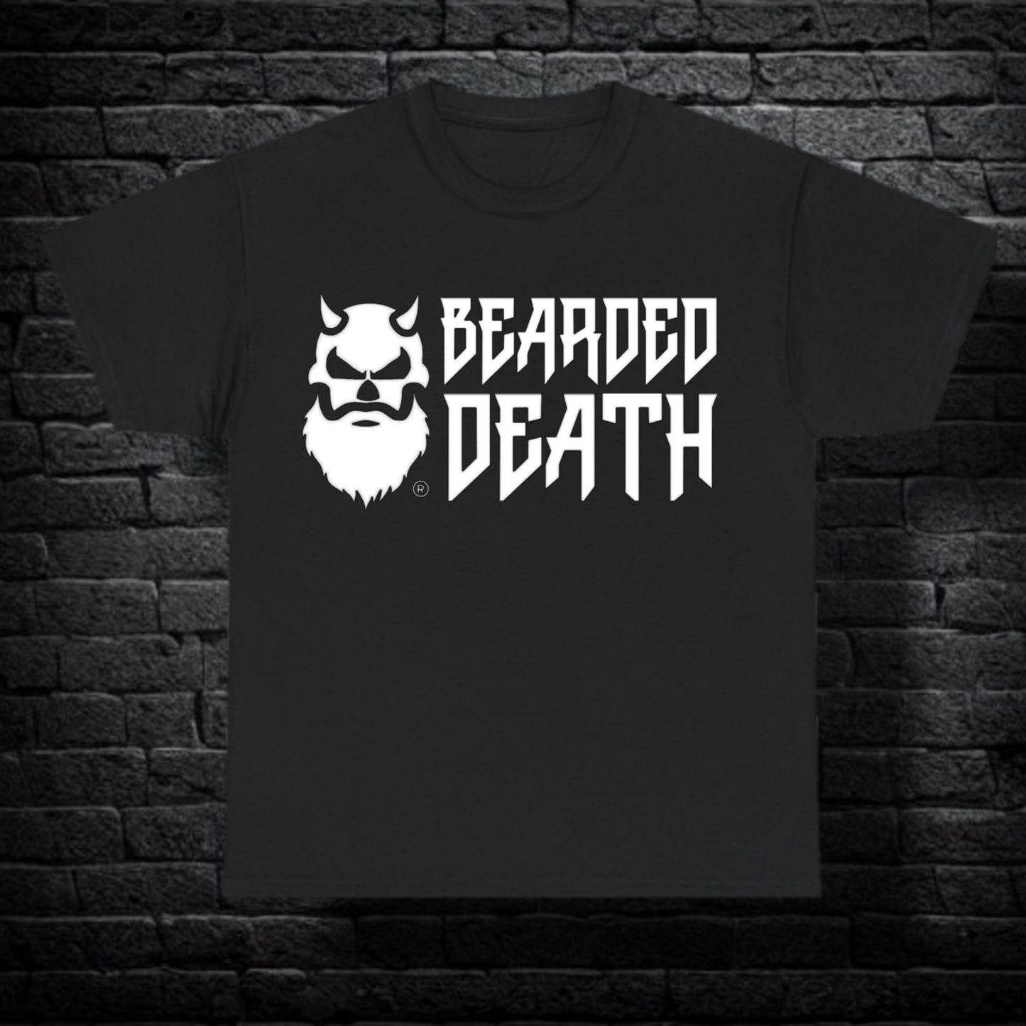 BEARDED DEATH 'METAL AF' T SHIRT